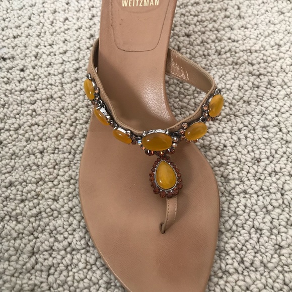 Stuart Weitzman sandals, size 7. - Picture 2 of 4